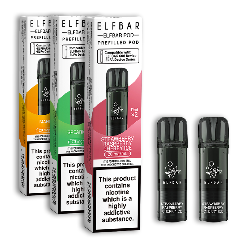 Elf Bar 600 Prefilled Vape Pods