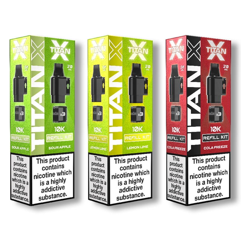 Titan X Prefilled Pods