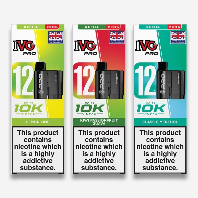 IVG Pro 12 Prefilled Pods